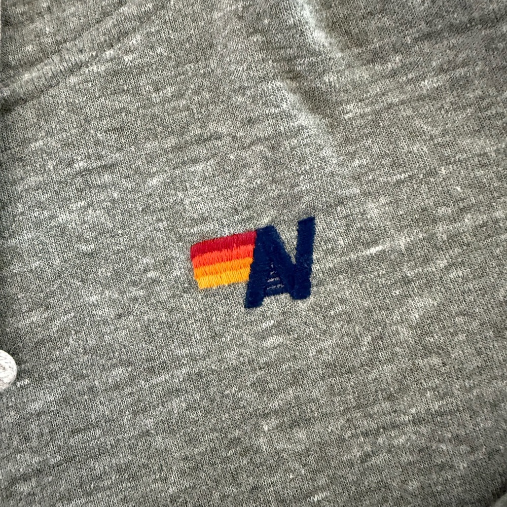 Aviator Nation Heather Gray Hoodie - Picture 3 of 8